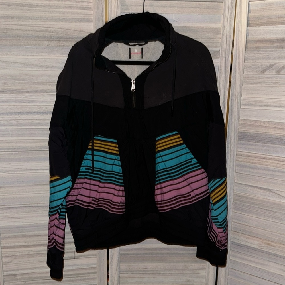 Free people walk the line pullover